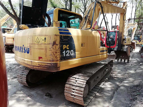 ใช้ komatsu pc120 5 เครื่องขุด / มือสองยี่ปุ่นเครื่องยนต์ PC 120 Komatsu Excavator