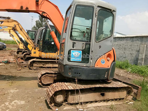 ฮิตาชิในคลัง ขายคุณภาพสูงใช้ ฮิตาชิ ZX55 มินิ excavator ใช้ญี่ปุ่น Hitachi excavator ZX55 สําหรับขาย