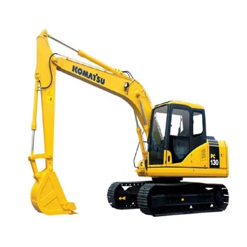 เครื่องขุด Komatsu PC130 ที่ใช้ คุณภาพดี สําหรับเครื่องจักรก่อสร้าง เครื่องขุด Komatsu