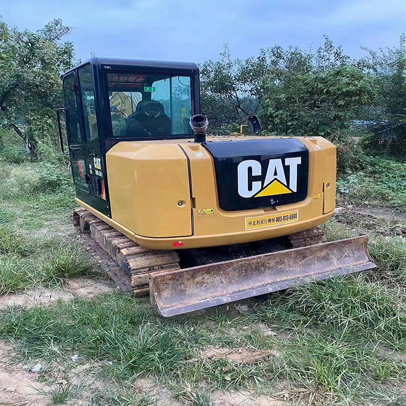 เครื่องขุดขนาดเล็กในสภาพดี เครื่องขุดมือสอง 5.5ton เครื่องขุดขนาดเล็ก CAT 305.5 เครื่องขุด Crawler