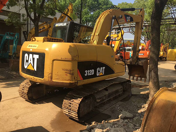 ใช้ ของแท้ของญี่ปุ่น ผลิตภัณฑ์ร้อน เครื่องจักรกลก่อสร้าง Cat 312 Crawler Excavator ดีคุณภาพ Digger สําหรับขาย