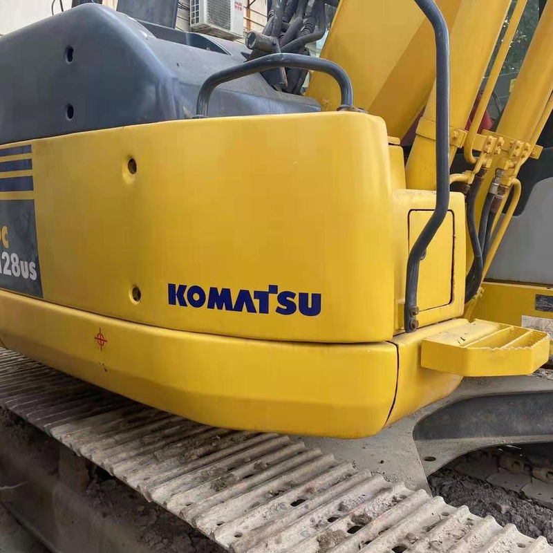 เครื่องจักรกลเครื่องยนต์ใช้ โคมาตซู pc128 excavator 12 ตัน pc128us crawler digger pc128us-2 pc128us-8