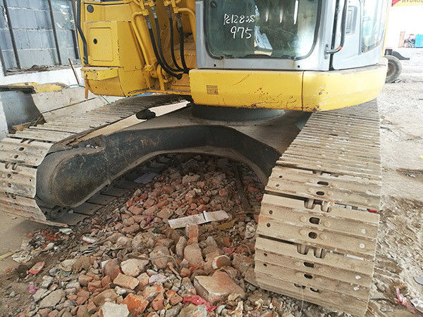 เครื่องจักรกลเครื่องยนต์ใช้ โคมาตซู pc128 excavator 12 ตัน pc128us crawler digger pc128us-2 pc128us-8