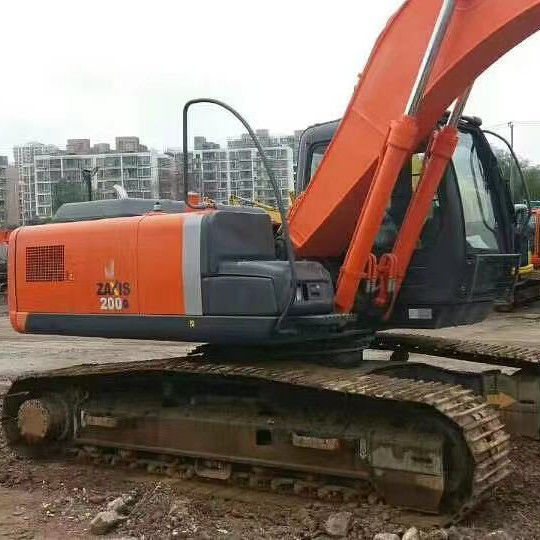 20 TON ใช้ Hitachi ZAXIS 200 เครื่องบรรทุกถังถังถังขุดเหมืองแร่ อุปกรณ์หนัก ขุดถัง ZX200 สภาพดี ราคาปลาย Exc