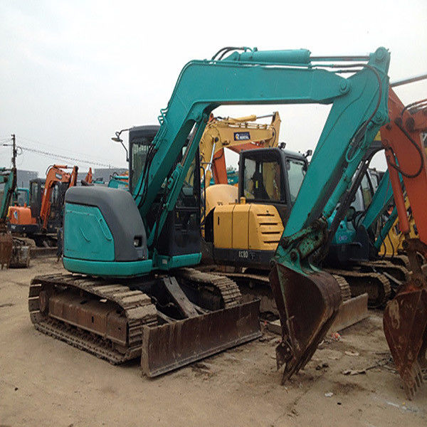 Kobelco SK200 ใช้แล้ว/มือสอง เครื่องขุด Crawler เครื่องยนต์ญี่ปุ่น Kobelco75 SK75 Kobelco 75 ในสภาพที่ดี
