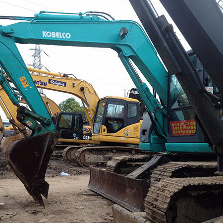 Kobelco SK200 ใช้แล้ว/มือสอง เครื่องขุด Crawler เครื่องยนต์ญี่ปุ่น Kobelco75 SK75 Kobelco 75 ในสภาพที่ดี