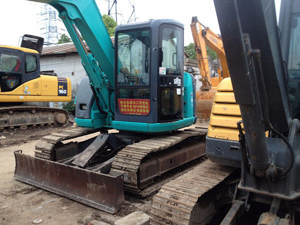 Kobelco SK200 ใช้แล้ว/มือสอง เครื่องขุด Crawler เครื่องยนต์ญี่ปุ่น Kobelco75 SK75 Kobelco 75 ในสภาพที่ดี