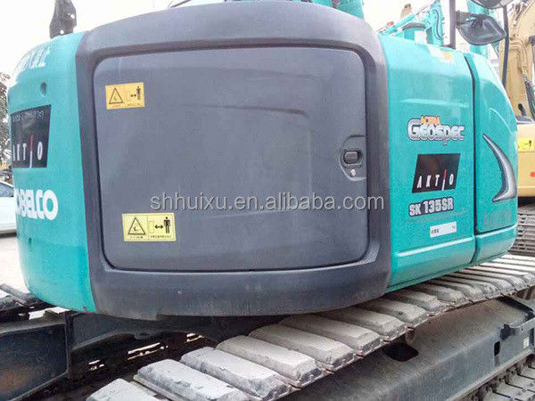 ขายดีที่สุดมือสอง เครื่องขุด Kobelco135/เครื่องขุดมือสองคุณภาพดี Kobelco135 สําหรับขาย
