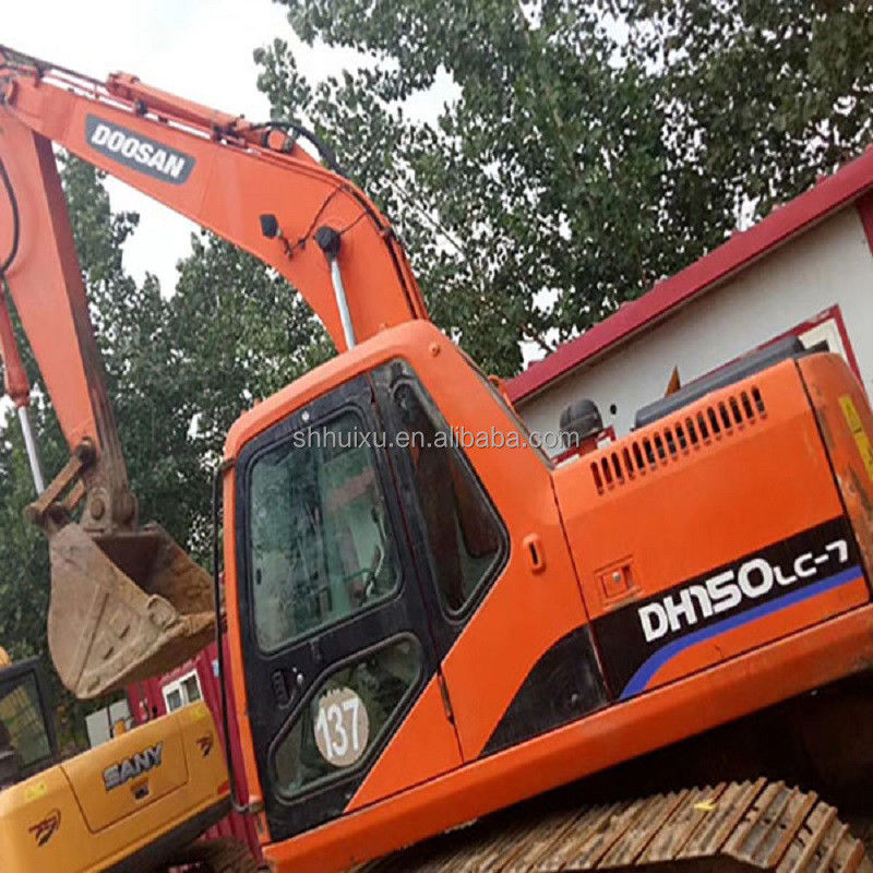 เครื่องขุดไฮดรอลิกคราเบอร์มือสอง Doosan DH150/มือสอง เครื่องขุด DOOSAN DH150 คุณภาพดี ราคาถูก สําหรับขาย