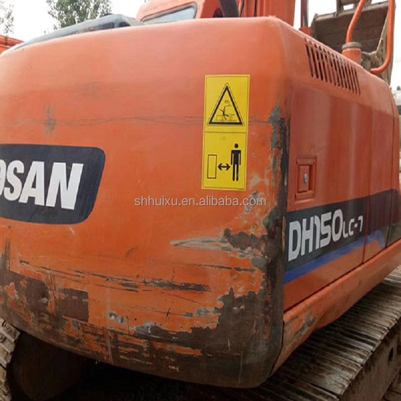 เครื่องขุดไฮดรอลิกคราเบอร์มือสอง Doosan DH150/มือสอง เครื่องขุด DOOSAN DH150 คุณภาพดี ราคาถูก สําหรับขาย