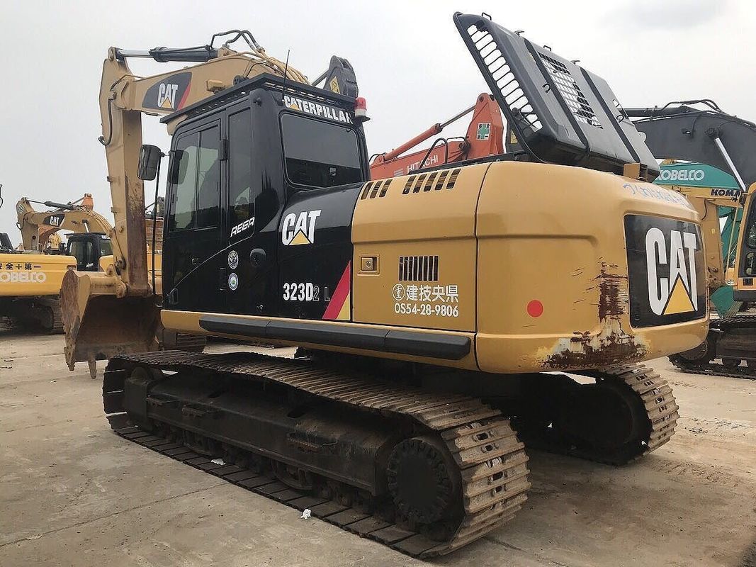 เครื่องขุดที่ใช้แล้ว CAT323 ขายในสภาพดี ราคาดี