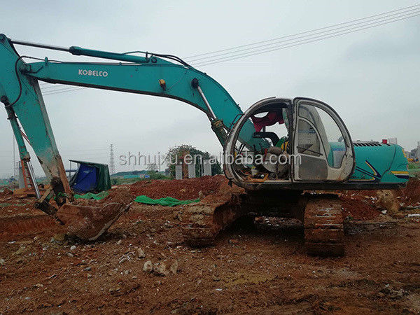 Kobelco SK200 เครื่องขุดเกาะมือสองคุณภาพดี Kobelco SK200-5 เครื่องขุดมือสอง สําหรับขาย