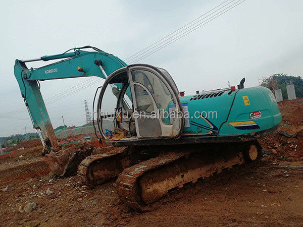 Kobelco SK200 เครื่องขุดเกาะมือสองคุณภาพดี Kobelco SK200-5 เครื่องขุดมือสอง สําหรับขาย