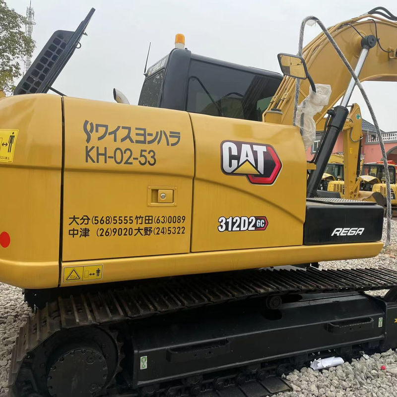 เครื่องขุดไฮดรอลิกมือสอง CAT312D เครื่องก่อสร้าง