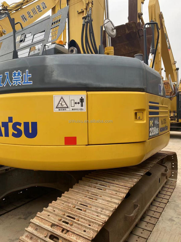 Komatsu เครื่องขุดคุณภาพสูง มือสอง Komatsu PC228 เครื่องขุดมือสอง สําหรับขาย Komatsu Excavator