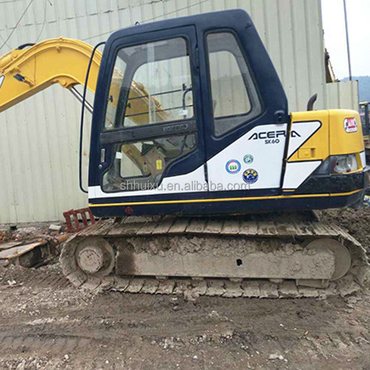 เครื่องขุดไฮดรอลิกคราฟเลอร์ Kobelco60-3 มินิ มือสอง เครื่องขุดคุณภาพสูง KOBELCO60-3 ราคาถูก