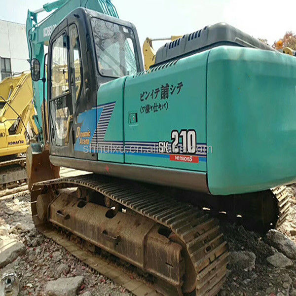 Kobelco SK200 ขายดีที่สุด เครื่องขุดเกาะมือสอง Kobelco SK210-6/เครื่องขุดมือสองคุณภาพดี Kobelco SK210-6 สําหรับขาย