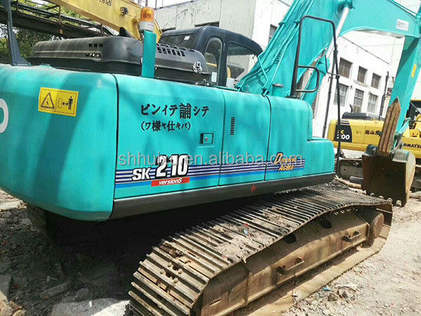 Kobelco SK200 ขายดีที่สุด เครื่องขุดเกาะมือสอง Kobelco SK210-6/เครื่องขุดมือสองคุณภาพดี Kobelco SK210-6 สําหรับขาย