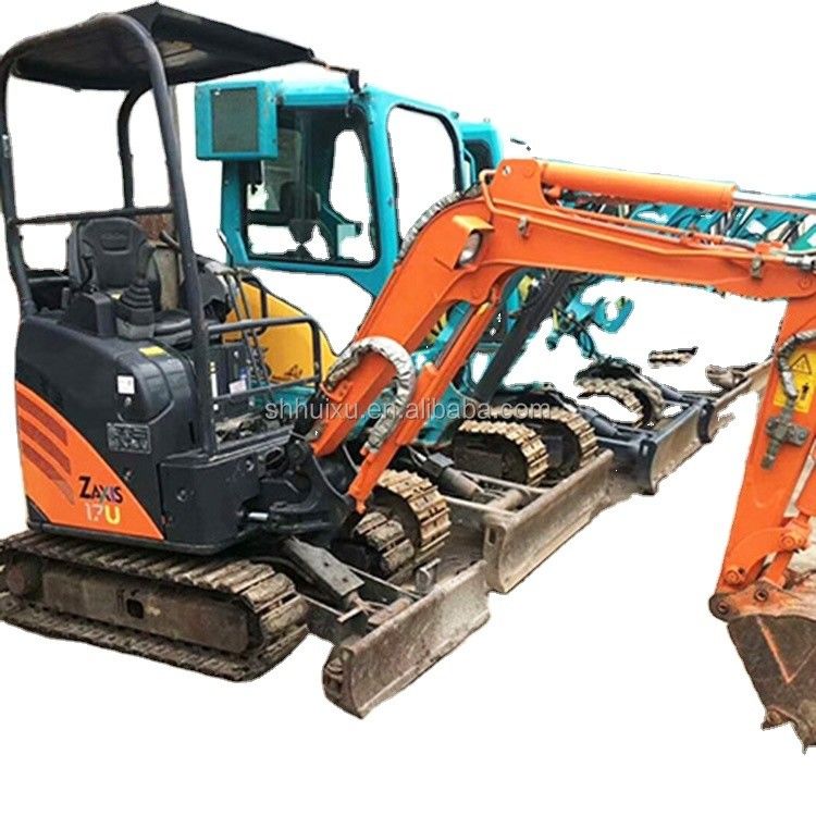 ฮิตาชิ ขายร้อน มือสอง เครื่องขุดขนาดเล็ก ขับขี่ สภาพดี HITACHI 17 ใช้เครื่องขุดขนาดเล็ก