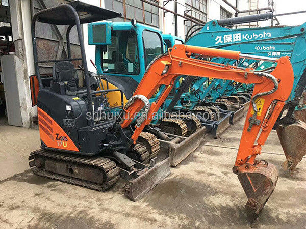 ฮิตาชิ ขายร้อน มือสอง เครื่องขุดขนาดเล็ก ขับขี่ สภาพดี HITACHI 17 ใช้เครื่องขุดขนาดเล็ก