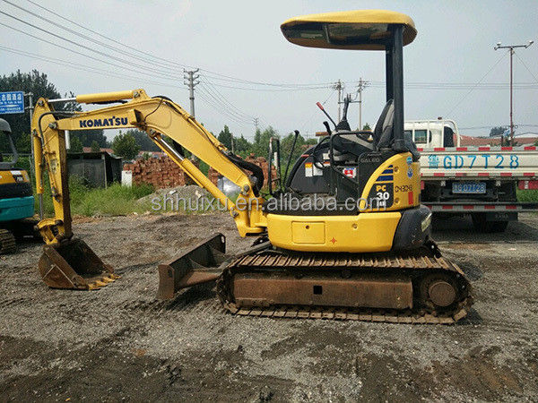 Komatsu Komatsu pc30mr excavator ใช้ pc30mr มือสอง excavator ไฮดรอลิก komatsu30 คุณภาพดี Komatsu Excavator