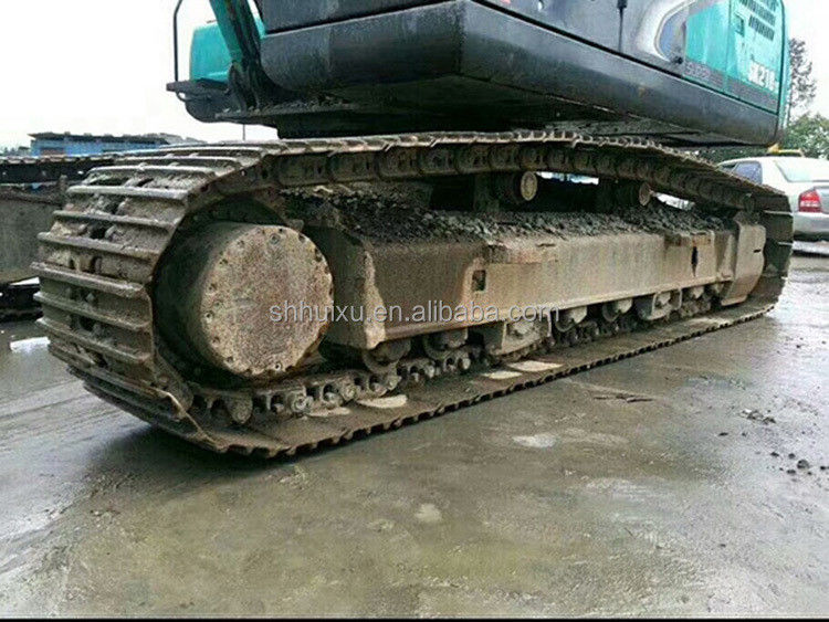 Kobelco SK200 ขายดีที่สุด เครื่องขุดเกาะมือสอง Kobelco SK210-8 เครื่องขุดมือสองคุณภาพดี สําหรับขาย