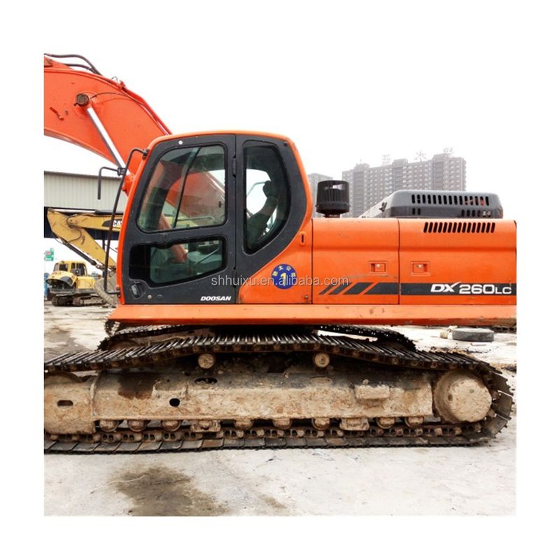 Doosan ขายร้อน คุณภาพยอดเยี่ยม มือสอง เครื่องขุดไฮดรอลิก DOOSAN DX260 เกาหลีต้นกําเนิด/เครื่องขุดมือสอง ขายดีที่สุด ราคาดี