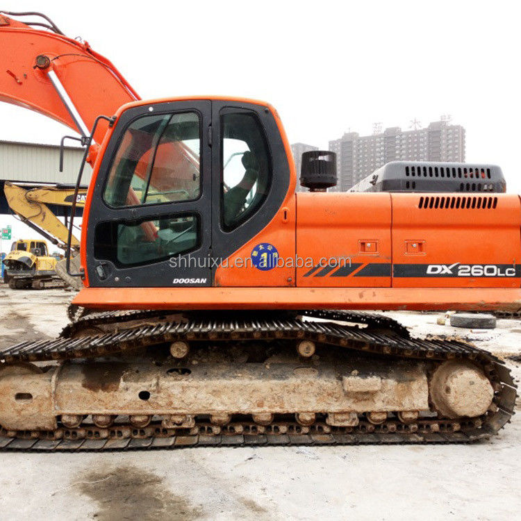 Doosan ขายร้อน คุณภาพยอดเยี่ยม มือสอง เครื่องขุดไฮดรอลิก DOOSAN DX260 เกาหลีต้นกําเนิด/เครื่องขุดมือสอง ขายดีที่สุด ราคาดี