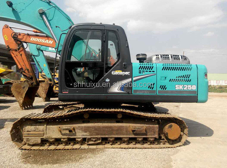 Kobelco SK200 เครื่องขุดเกาะมือสอง Kobelco SK250 เครื่องขุดมือสอง ราคาถูก
