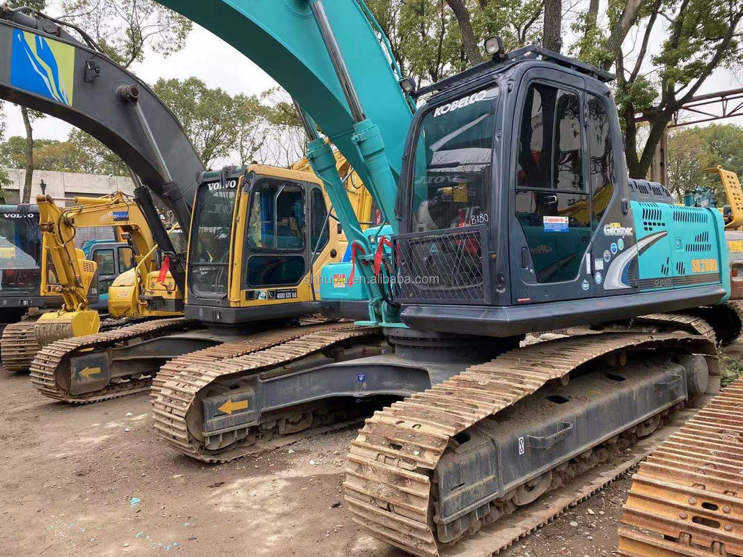 Kobelco SK200 เครื่องขุดมือสอง Kobelco SK260 เครื่องขุดมือสองคุณภาพดี