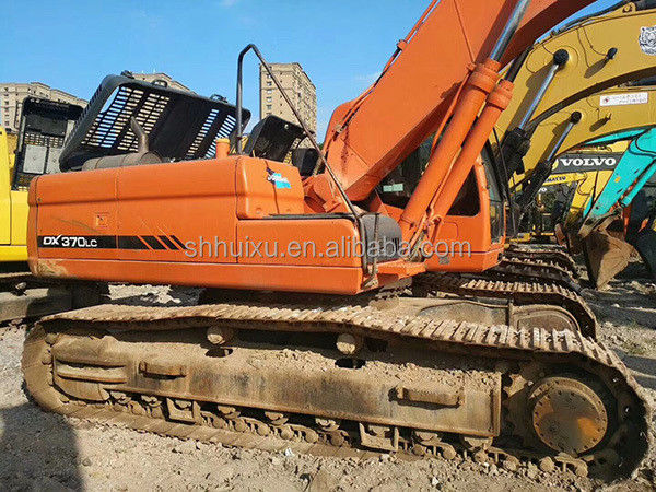 Doosan ขายร้อน คุณภาพยอดเยี่ยม มือสอง เครื่องขุดไฮดรอลิก รอบ DOOSAN DX370 เกาหลีต้นกําเนิด/เครื่องขุดมือสองขายดีที่สุด ราคาดี