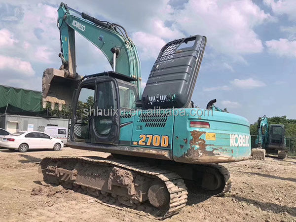 Kobelco SK200 คุณภาพดีดี เครื่องขุดมือสอง เครื่องขุดมือสอง Kobelco SK270D ราคาถูก