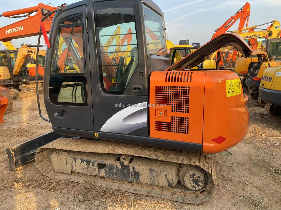 ฮิตาชิในสต็อกใช้ฮิตาชิ มินิ excavator zx60 ญี่ปุ่นปี 2019/มือสอง ขนาดเล็ก Crawler Excavator สภาพดี HITACHI 60