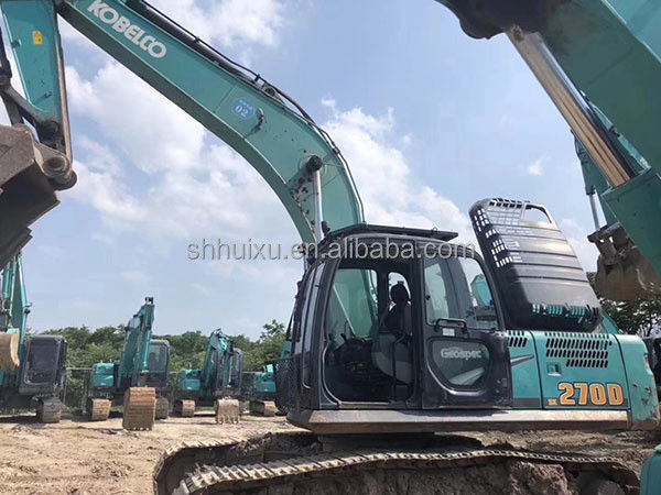 Kobelco SK200 คุณภาพดีดี เครื่องขุดมือสอง เครื่องขุดมือสอง Kobelco SK270D ราคาถูก