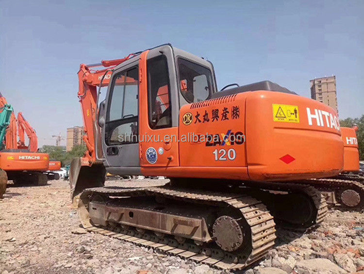 ฮิตาชิ ขายร้อน มือสอง เครื่องขุด HITACHI 120 สภาพดี เครื่องขุดมือสอง สําหรับขาย