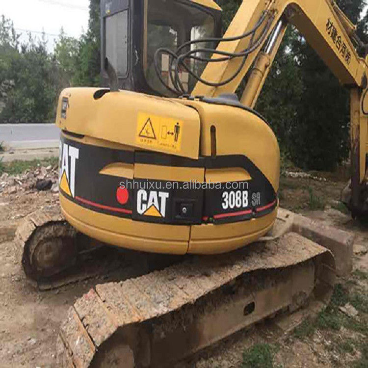 มือสอง คุณภาพดี เครื่องขุดขยะ Mini crawler ที่ใช้ CAT308B 8T เครื่องขุดขยะที่ใช้