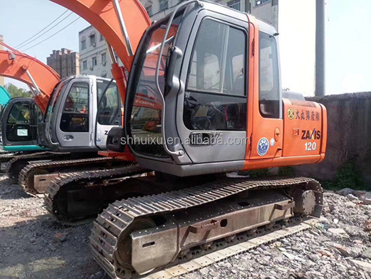 ฮิตาชิ ขายร้อน มือสอง เครื่องขุด HITACHI 120 สภาพดี เครื่องขุดมือสอง สําหรับขาย