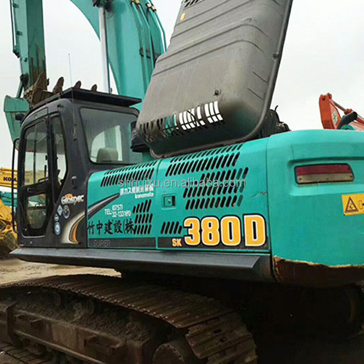 Kobelco SK200 เครื่องขุดเกาะมือสองคุณภาพดี Kobelco SK380/เครื่องขุดมือสอง Kobelco SK380 ราคาถูก