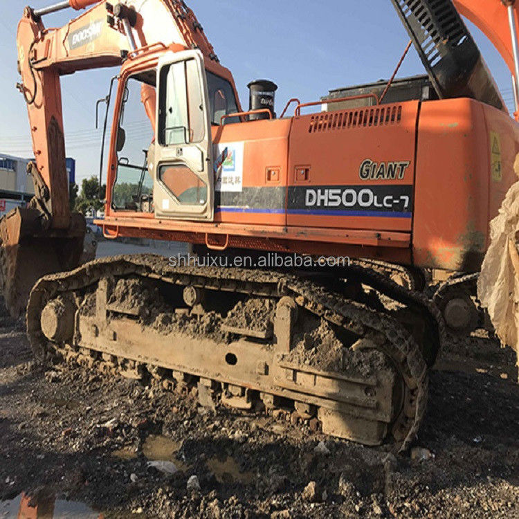 Doosan ขายร้อน คุณภาพยอดเยี่ยม มือสอง เครื่องขุดไฮดรอลิก DOOSAN DH500 เกาหลีต้นกําเนิด / เครื่องขุดมือสองขายดีราคาดี