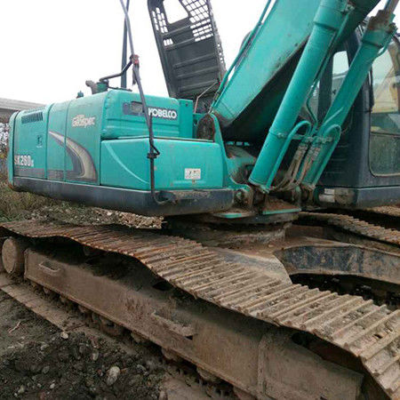 เครื่องขุดไฮดรอลิกครอลเลอร์ Kobelco260 / ใช้ญี่ปุ่นเดิม เครื่องขุดมือสอง Kobelco260 ของญี่ปุ่นเดิม