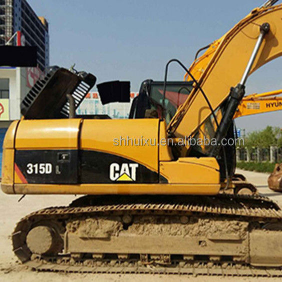 Caterpillar 315dl เครื่องขุดแคลนมือสอง CAT315 15T เครื่องขุดแคลนมือสอง Caterpillar ในคลัง
