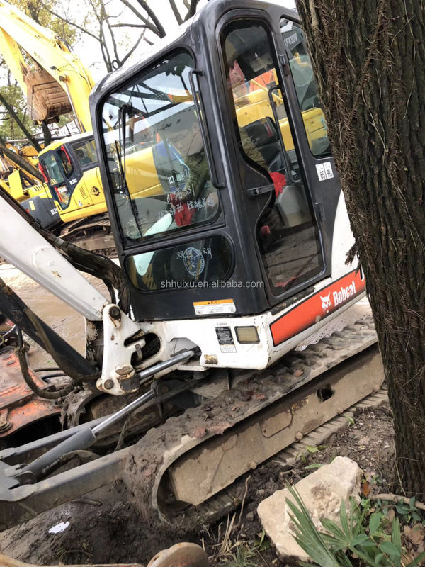 มือสอง เครื่องขุดกรอบเกรบคุณภาพดี BOBCAT331 3.1T เครื่องขุดกรอบมือสอง สําหรับขาย