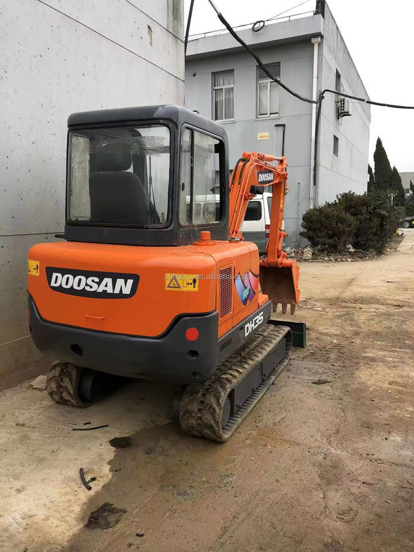Doosan ขายร้อน เครื่องก่อสร้างใช้เครื่องขุดขนาดเล็ก Doosan DH35 คุณภาพดี / มือสองเครื่องขุดไฮดรอลิก crawler DOOSAN DH35 สาเหตุเกาหลี