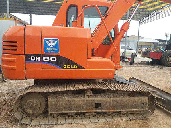 มือสอง 8 ตัน doosan DX80 excavator ใช้ 80 รุ่น mini โครงการภารกิจ DX80 สําหรับขาย
