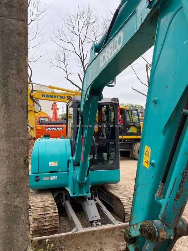 Kobelco SK200 เครื่องขุดแบบไฮดรอลิก Kobelco 60-8 มือสอง เครื่องขุดขนาดเล็กคุณภาพดี/มือสอง ราคาถูก
