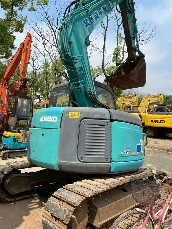 Kobelco SK200 เครื่องขุดคลาน Kobelco 70SR มือสอง ไฮดรอลิก คุณภาพดี เครื่องขุดขนาดเล็กมือสอง ราคาถูก
