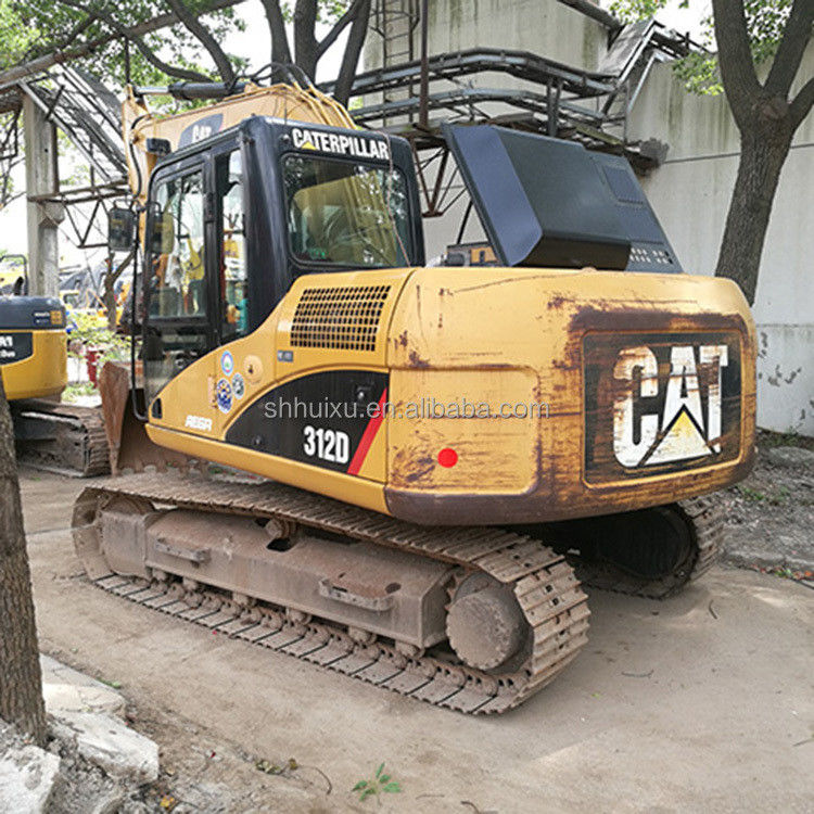 excavator caterpillar 312d2 used digger/ second hand crawler excavator CAT312D ในสภาพดี สําหรับขาย Caterpillar ในคลัง