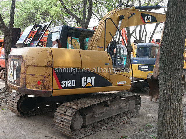 excavator caterpillar 312d2 used digger/ second hand crawler excavator CAT312D ในสภาพดี สําหรับขาย Caterpillar ในคลัง