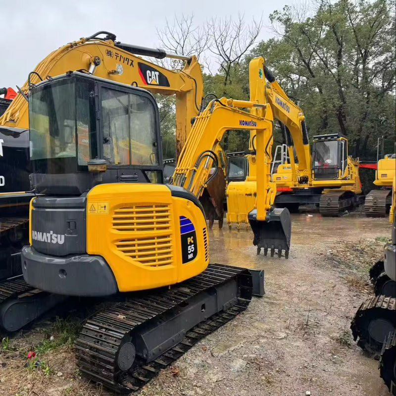 100%ญี่ปุ่นใช้เครื่องขุด Komatsu PC55 ในราคาถูก, Komatsu PC35 PC30 PC55 PC60 PC70 ราคาถูก ขายร้อน