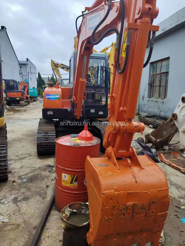 Doosan ขายร้อน มินิ excavator ใช้ doosan ex55 มือสอง เครื่องขุดไฮดรอลิก crawler DOOSAN DH55 สาขากําเนิดเกาหลี